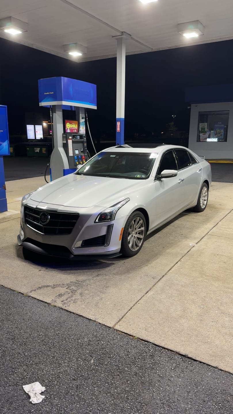 Customer photo review of 2014-19 Cadillac CTS Vsport Performance Front Splitter