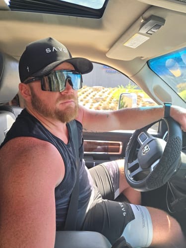 Customer photo review of SAVD Perforated Snapback - Black