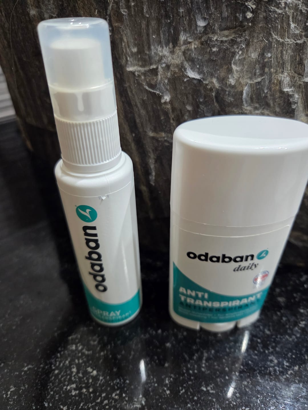Customer photo review of odaban® Daily - Antitranspirant Deo Stick 2er Set