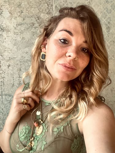 Customer photo review of Orecchini "Danza di stelle"