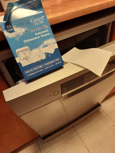 Customer photo review of דפי ניקוי למדיח