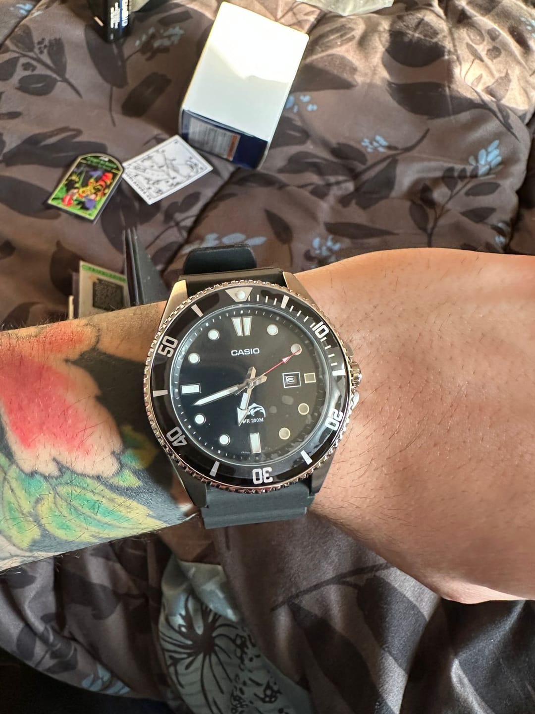 Customer photo review of Reloj Casio Submariner Marlin Duro MDV106-1AV Negro Buceo