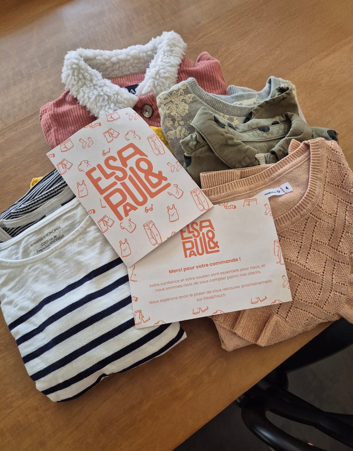 Customer photo review of Pull reflet doré