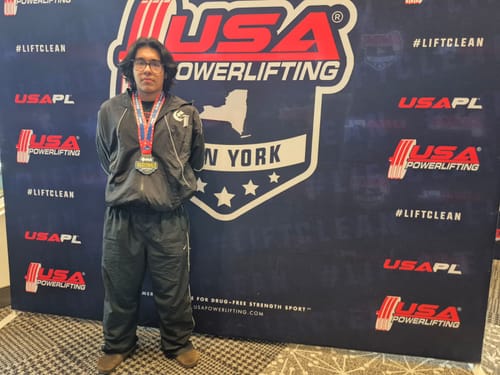 Customer photo review of OG Black Lightweight Tee