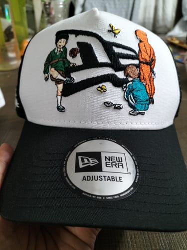 Customer photo review of 9FORTY E-Frame Trucker New Era x Netflix Squid Game Black White Snapback