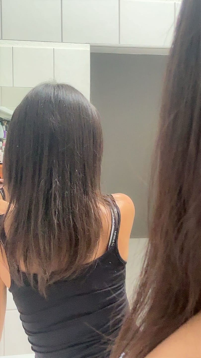 Customer photo review of Honey Silk Shampoo