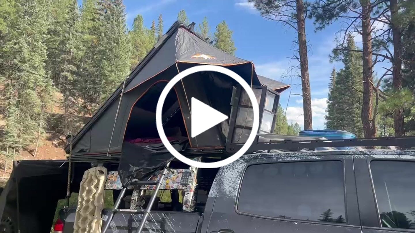 Customer video review of OPENROAD 270 Degree Awning XL