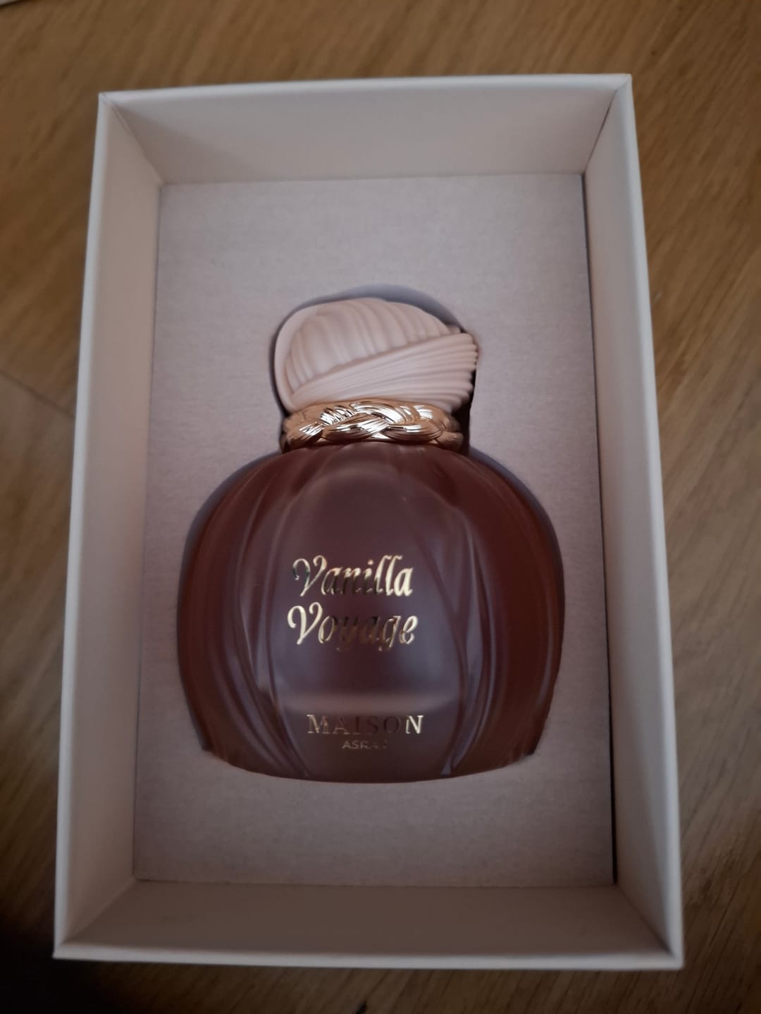 Customer photo review of Vanilla Voyage – Maison Asrar Eau de Parfum – Unisex – 100ml