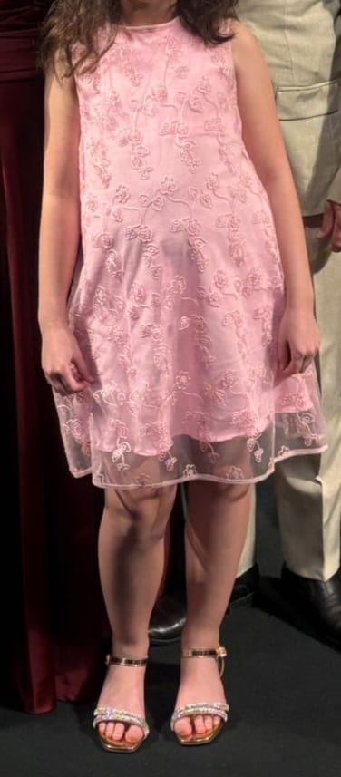 Customer photo review of Vestido em Tule Bordado 83758 Kukiê Infantil Menina