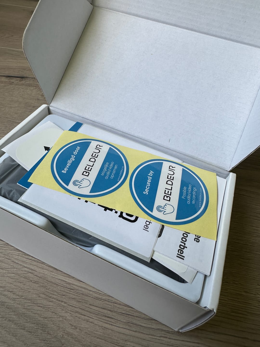 Customer photo review of DualCam Video Deurbel Totaalpakket