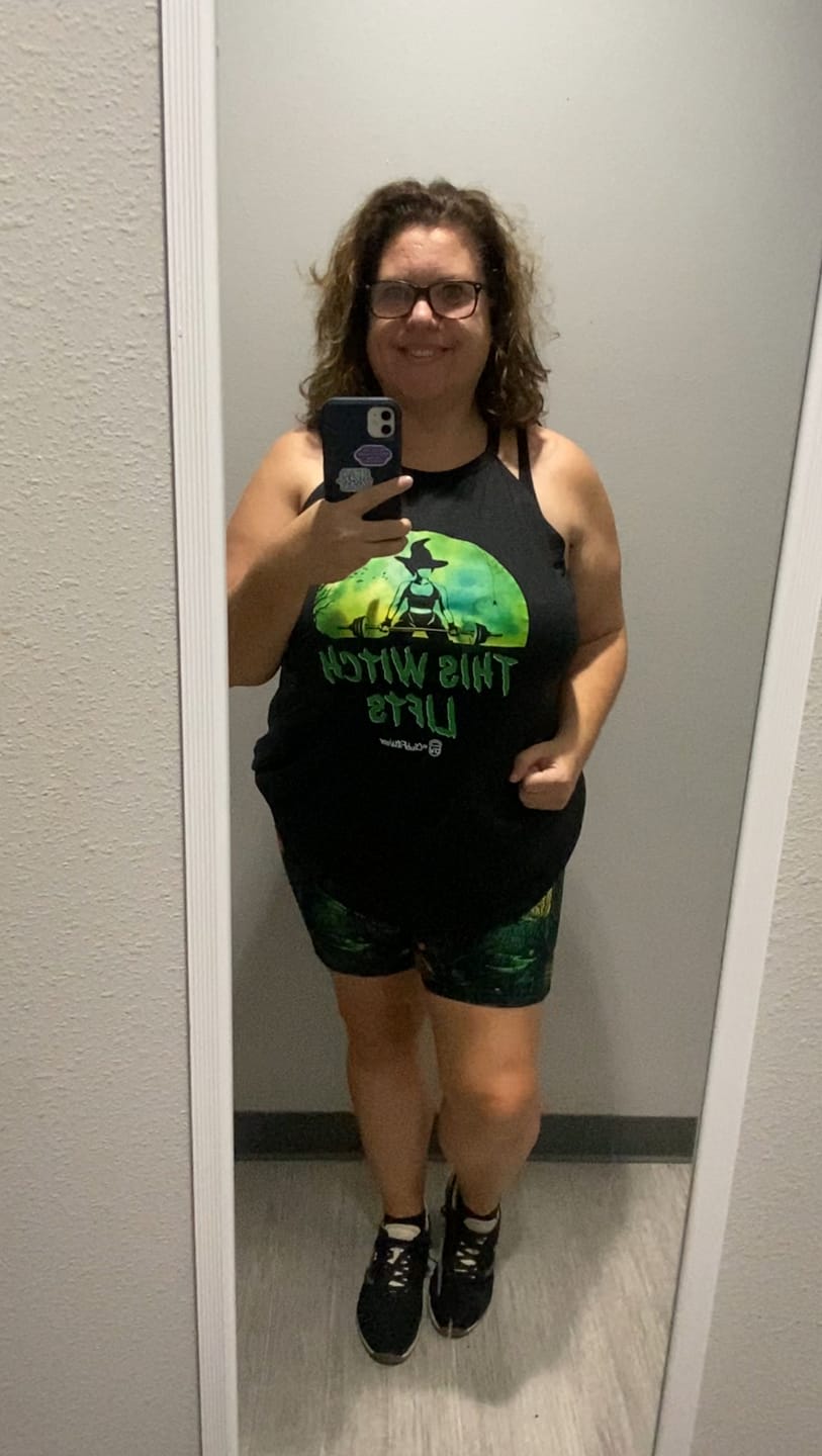 Customer photo review of Halloween Rocker Tanks 3
