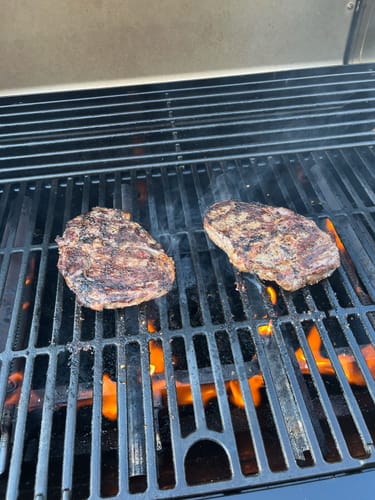 Customer photo review of USDA Choice Boneless Ribeye Steak