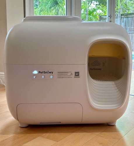 Customer photo review of Self-Cleaning Litter Box