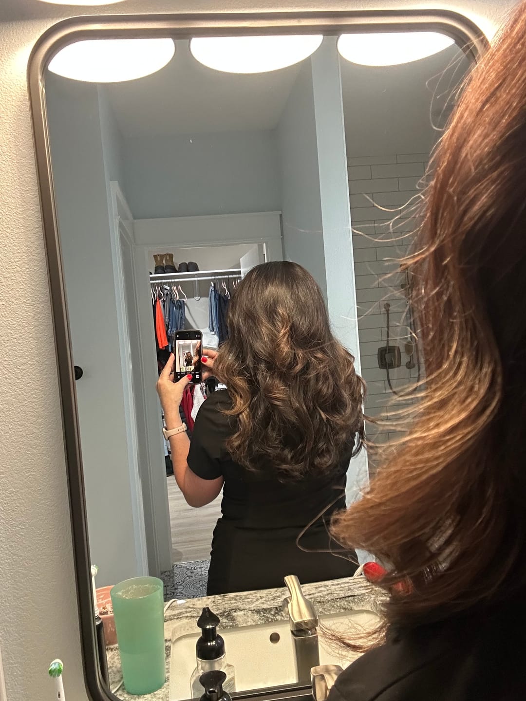 Customer photo review of Root Texturizing Powder