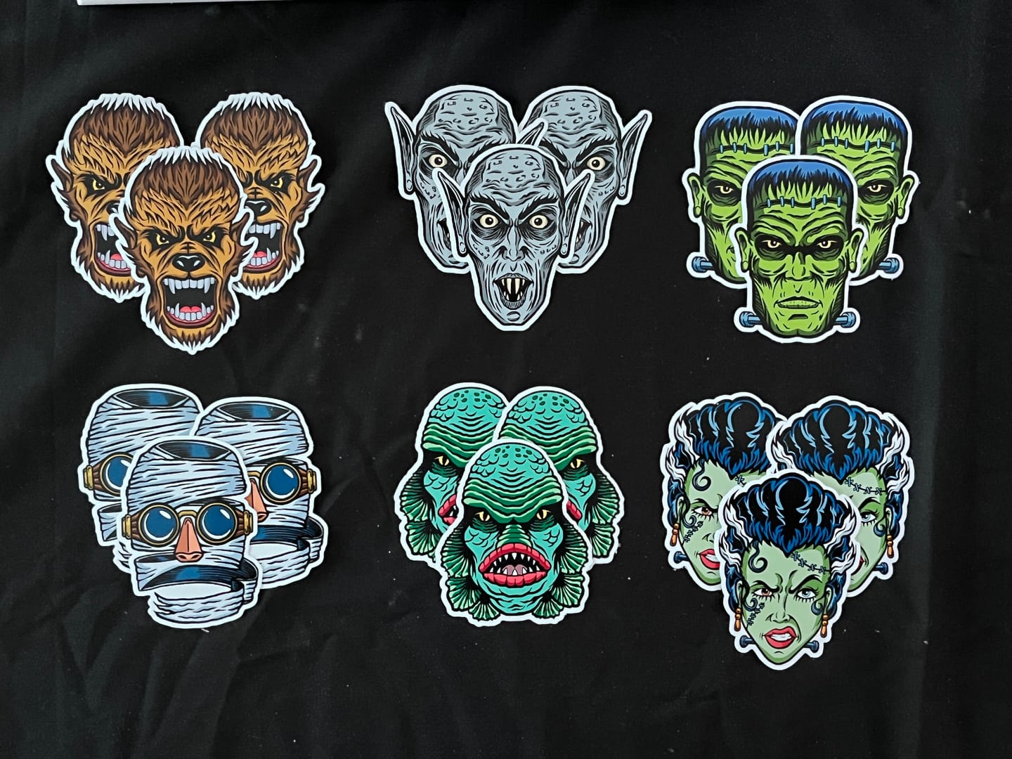 Customer photo review of Standard White Vinyl Stickers - Any Shape