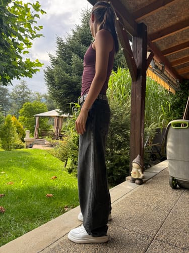 Customer photo review of ELEVATESHOES WHITE CASUAL