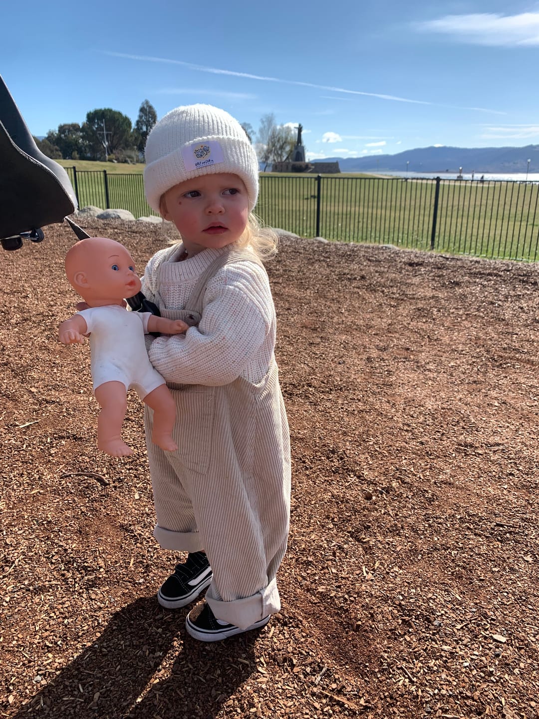 Customer photo review of Esme Overalls