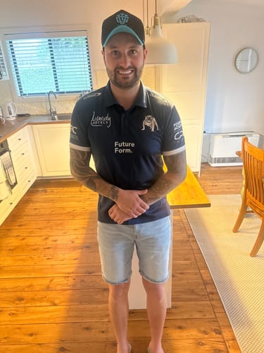 Luke W. review of [LIMITED EDITION] ULTRA FIT Aqua Swish A-Frame Snapback image 1 out of 1