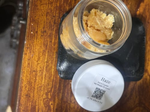 Customer photo review of Haze THCA Crumble
