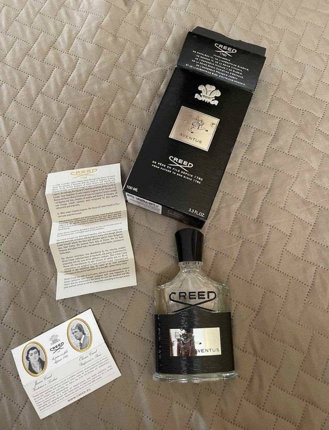Customer photo review of Creed Aventus Eau de Parfum 100ML (Scatolato)