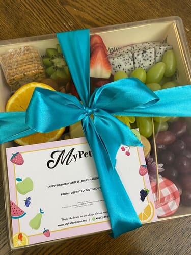 Customer photo review of Subang Jaya Signature Cheese Fruit Grazing Platter (Available in S, M & L size) [Malaysia]