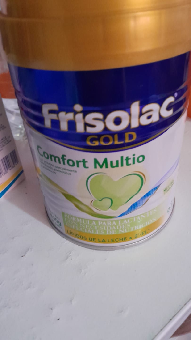 Customer photo review of Frisolac Gold Comfort Multio (0-12 Meses) Pack C/ 1.6 Kg