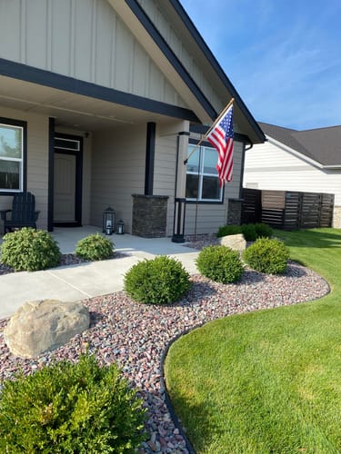 Customer photo review of 3' x 5' American Flag