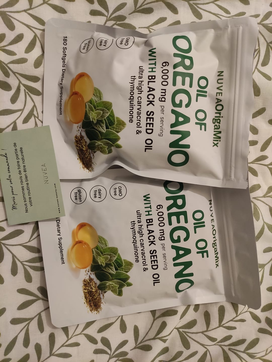 Customer photo review of Origamix - Le booster d'énergie et de santé