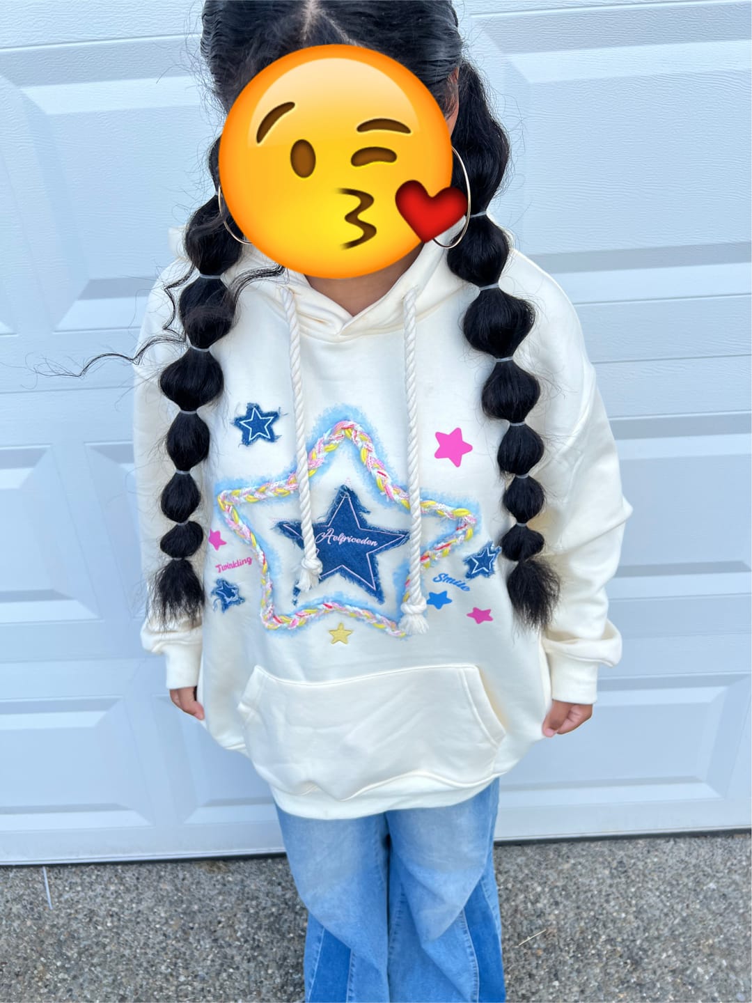 Customer photo review of Aelfric Eden Oversized Star Hoodie