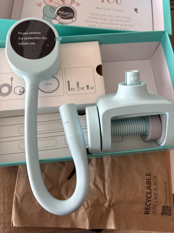 Customer photo review of Netvue Peekababy Monitor