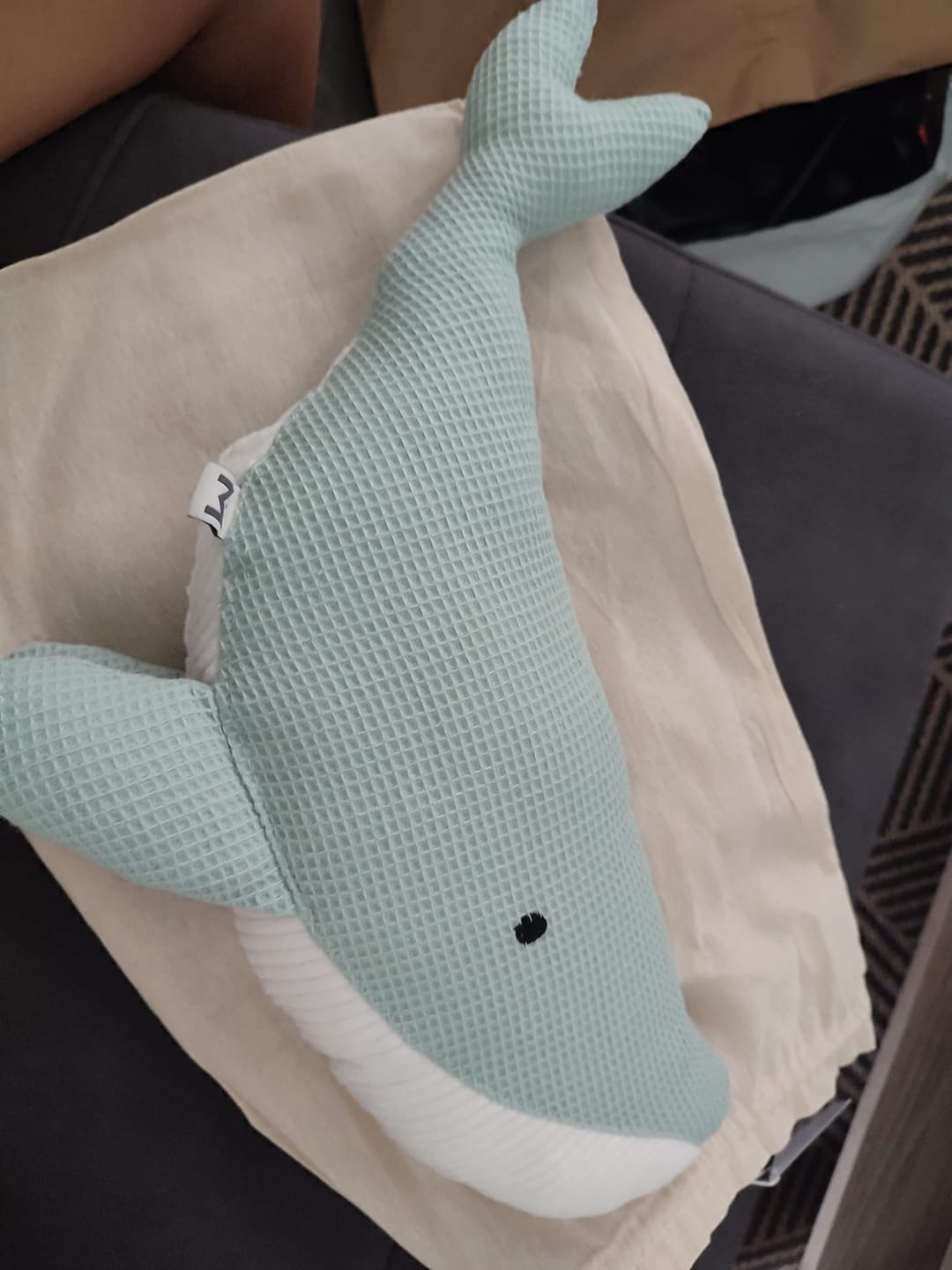 Customer photo review of Peluche Ballena Susi - MENTA