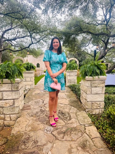 Customer photo review of cove dress