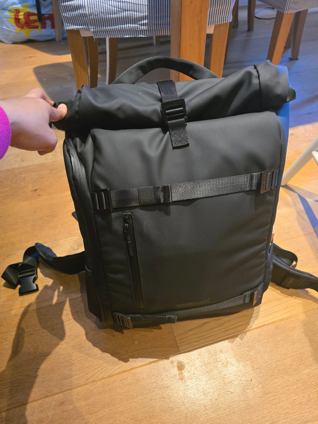 Customer photo review of The Rolltop 21L