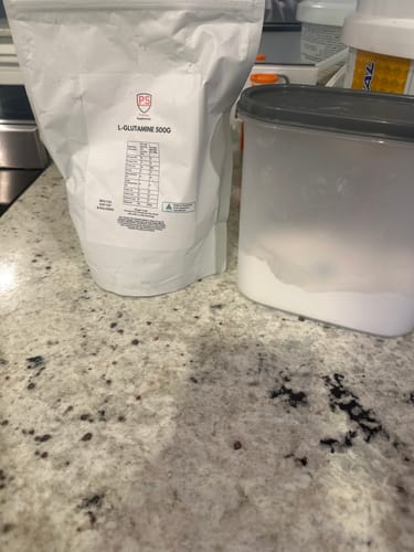 Customer photo review of L-Glutamine