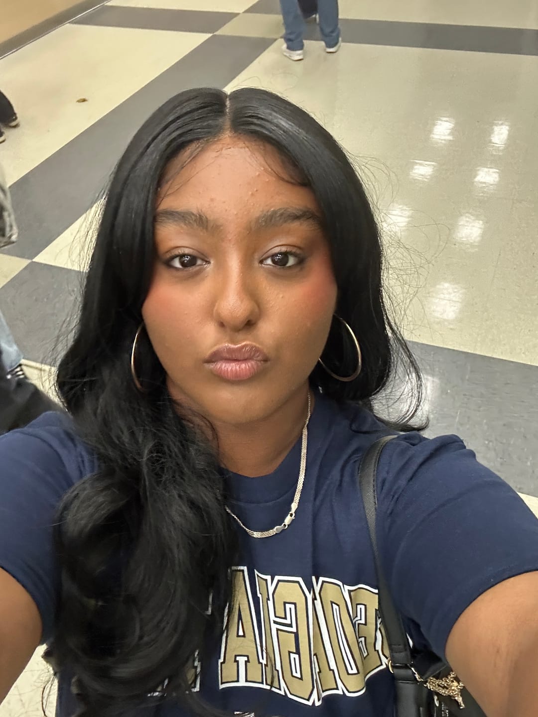 Customer photo review of Sensationnel Dashly Synthetic Hair HD Lace Front Wig - LACE UNIT 27