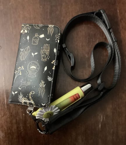 Customer photo review of Crystal Folio Case