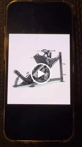 Customer video review of HyperLeg Beinpresse | Fitnessstudio-Qualität