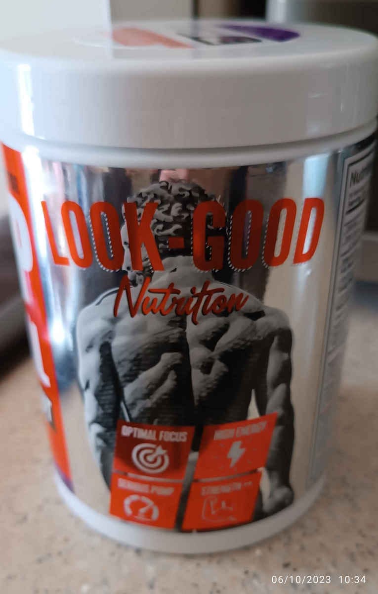 Customer photo review of Pump Amental Pre Workout 300 gr Bubblegum