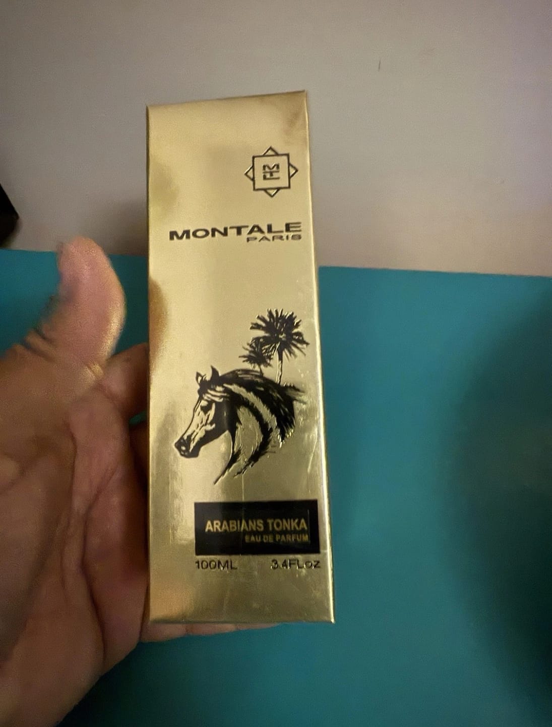 Customer photo review of MONTALE Arabians Tonka EAU DE PARFUM 100 ML (SCATOLATO)