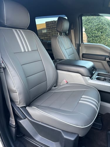 Customer photo review of Premium Custom-Fit Seat Covers