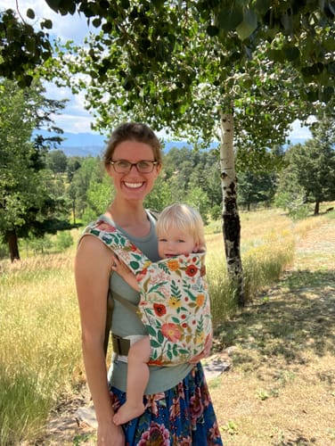 Customer photo review of Original Baby Carrier