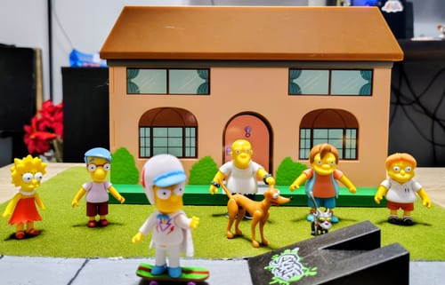 Customer photo review of Wave 5 Full Set - The Simpsons 2.5" Figures by Jakks Pacific