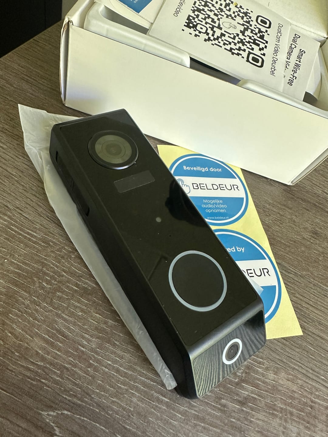Customer photo review of DualCam Video Deurbel Totaalpakket
