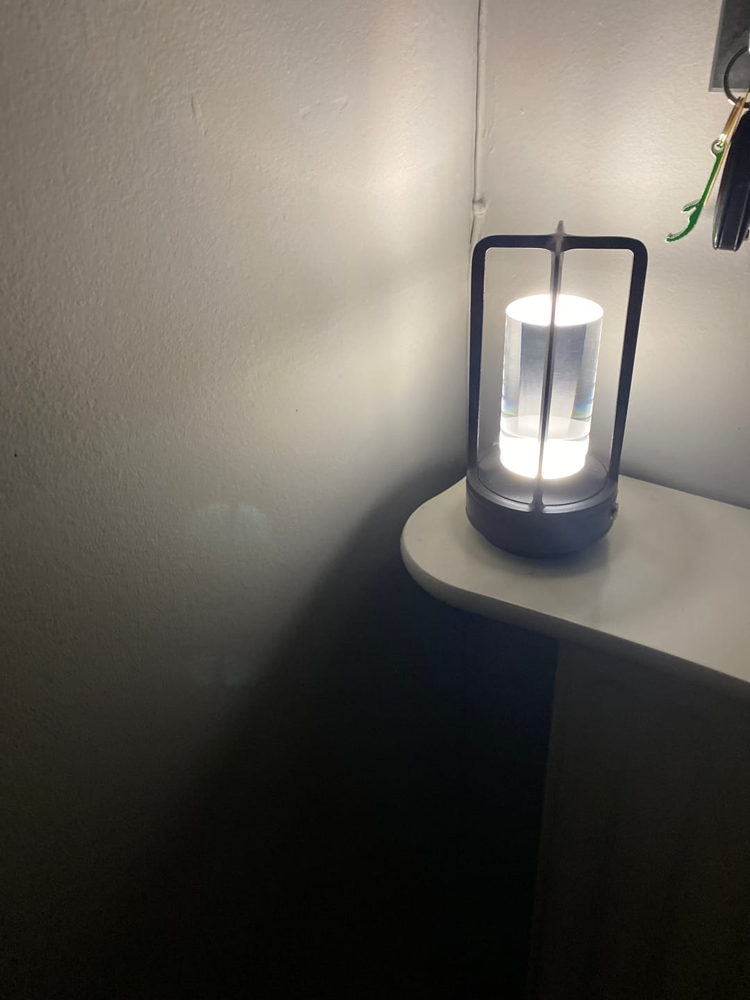 Customer photo review of Modern Cordless Metal Nordic Desk & Table Lamp - Cordless, Rechargeable, LED with Touch Control & Dimming Feature, Suitable for Bedroom, Home, Outdoor - Ideal Night Light for Restaurant and Home Usage