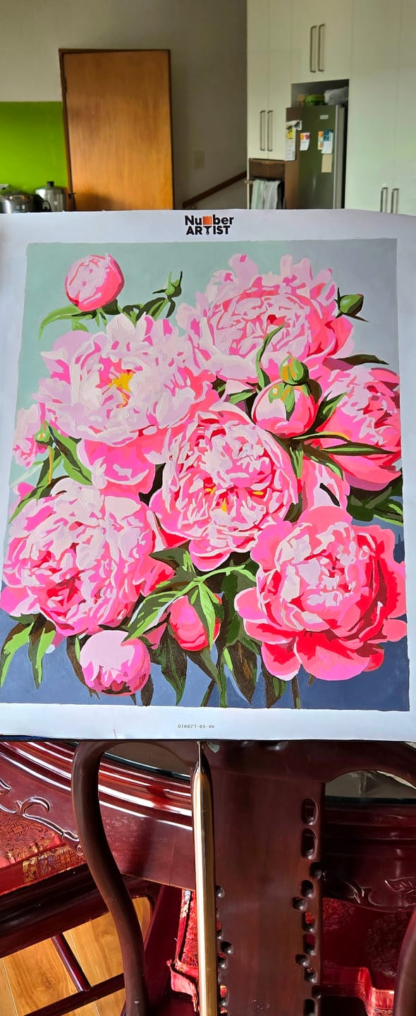 Customer photo review of Pink Peony Perfection