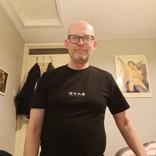 Customer photo review of SAVD Performance T-Shirt - Black