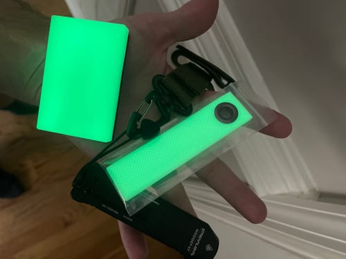 Customer photo review of ONE SHEAR® Tactical MOLLE Carabiner Buckle – Multi-Use Nylon Storage Hook for Gloves, Rope & Gear