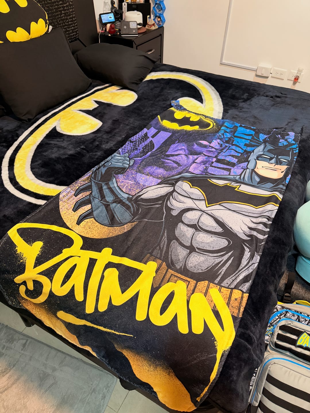 Customer photo review of Toalla Batman Oficial