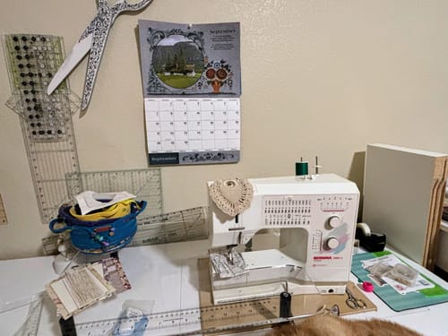 Customer photo review of Sew Steady Sewing Machine Extension Table