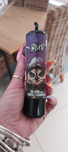 Customer photo review of Blur 30000 - Puff Jetable / Vape Disposable 2% Nicotine - Triple Saveurs